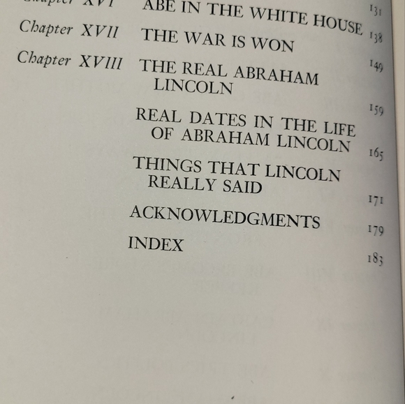 THE REAL STORY OF ABRAHAM LINCOLN  old book - Picture 4 of 9